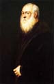 portrait of a white bearded man 